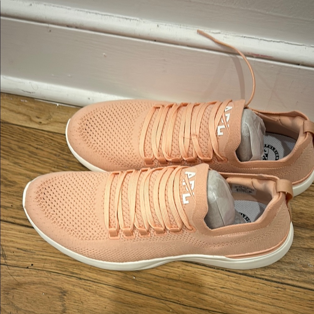 APL Peach Knit Sneakers